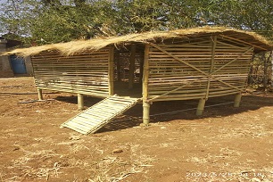 Low cost, safe Goat house at Molgi cluster, nandurbar, Maharashtra