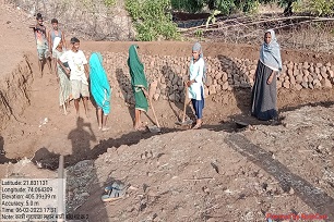 MGNREGA-SWM work at Molgi Cluster, nandurbar, Maharashtra